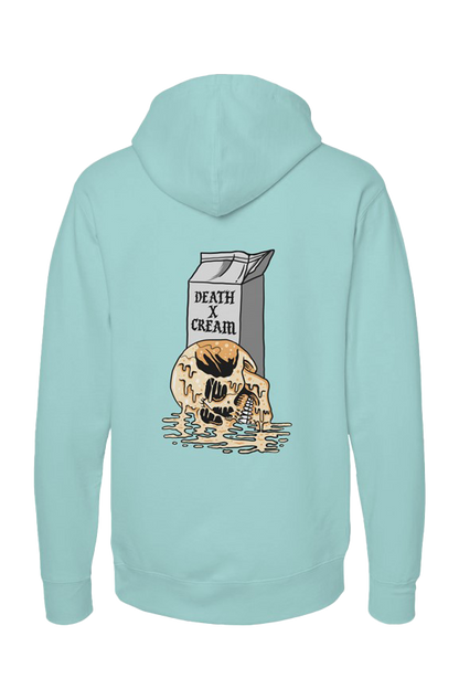 Mint Death X Cream Logo Embroidery hoodie